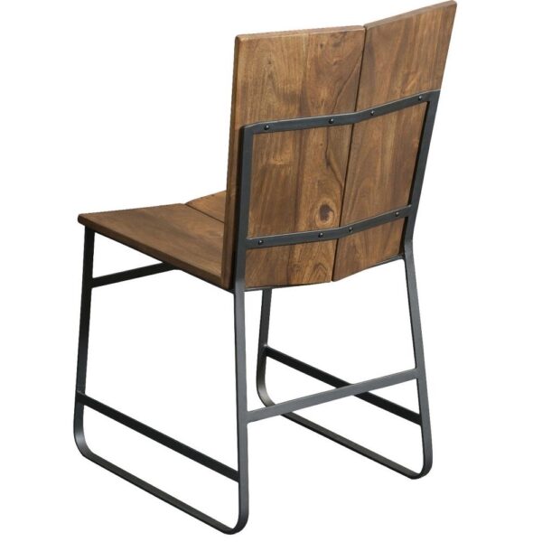 Cadeiras de jantar Acacia Live Edge (conjunto de 2) Sucesso - Image 4