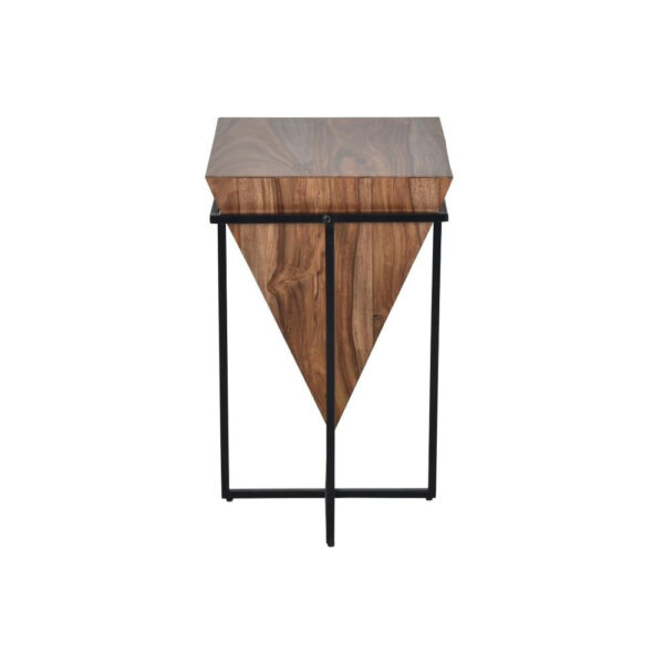Mesa com detalhes em madeira Axel - Image 4
